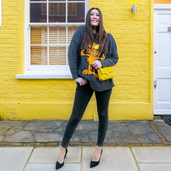 Zara | Sweaters | Zara Garfield Paw Inc 